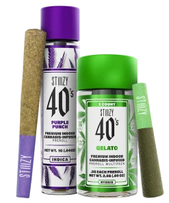 STIIIZY 40's Infused pre-rolls